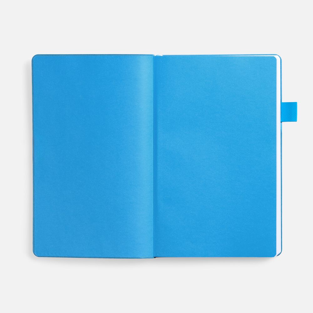 Ежедневник White Shall, недатированный, бело-голубой — изображение 7