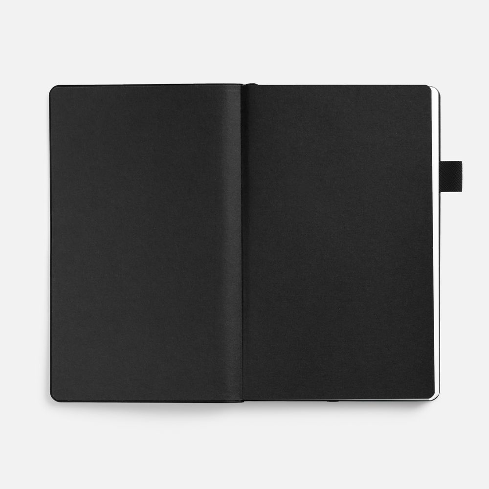 Ежедневник White Shall, недатированный, бело-черный — изображение 7