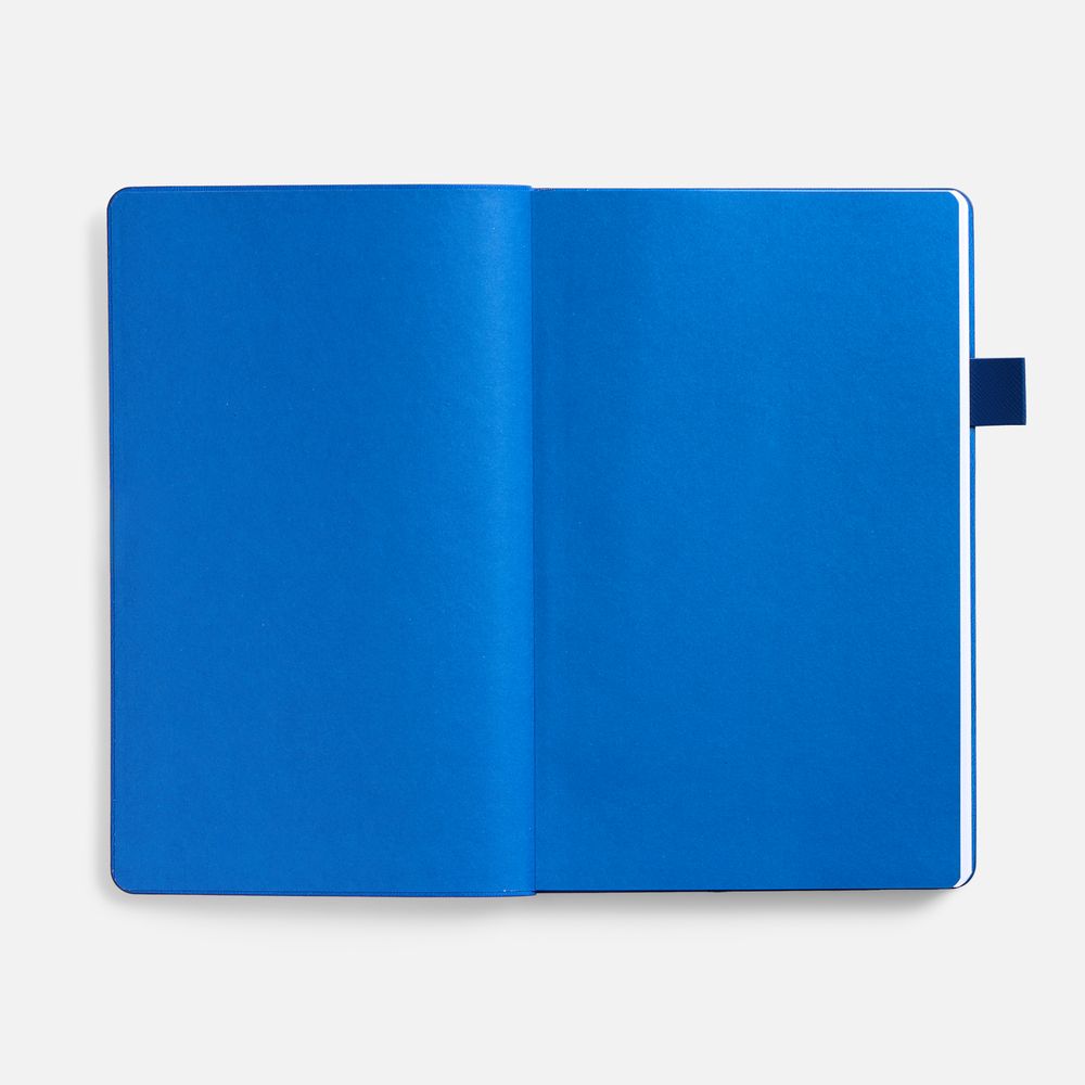 Ежедневник White Shall, недатированный, бело-синий — изображение 7