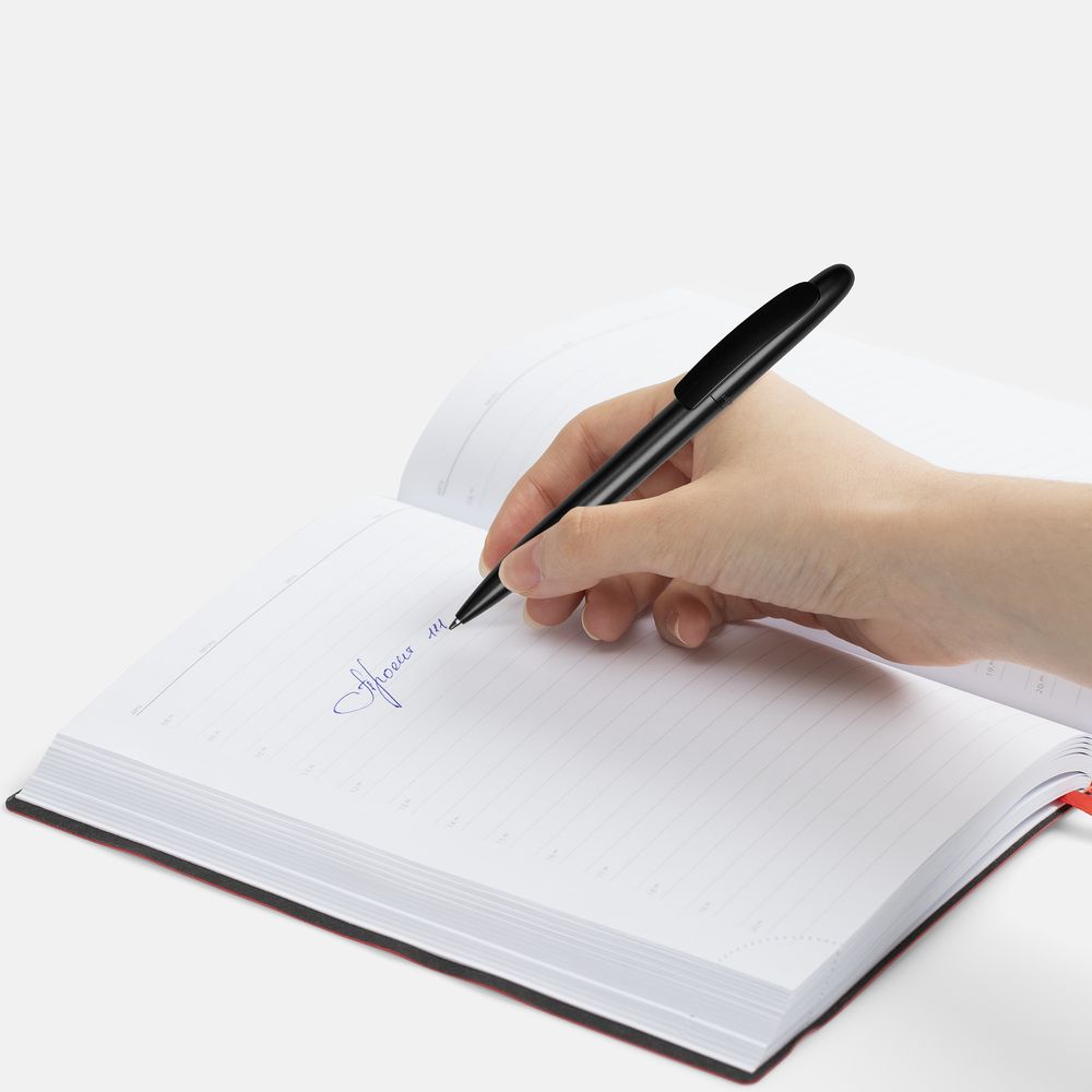 Ручка шариковая Moor Silver, черный металлик — изображение 5