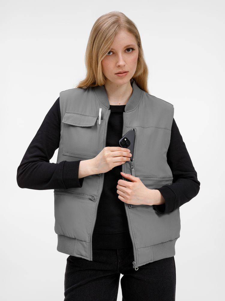 Жилет Hard Work, серый — изображение 10
