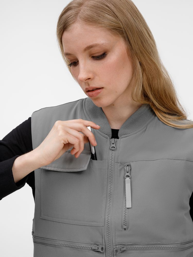 Жилет Hard Work, серый — изображение 11