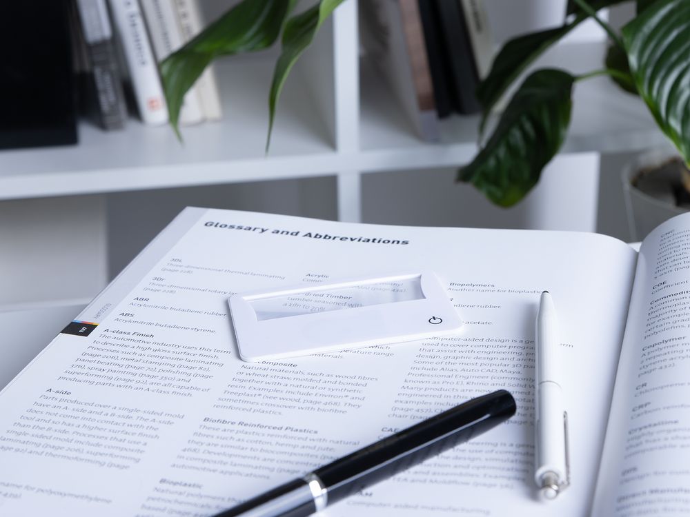 Лупа Visionary с подсветкой, белая — изображение 10