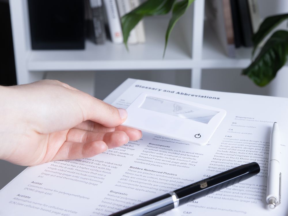 Лупа Visionary с подсветкой, белая — изображение 9