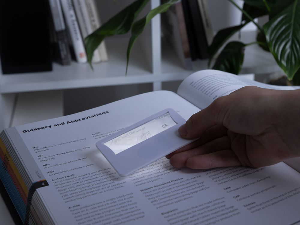 Лупа Visionary с подсветкой, белая — изображение 8