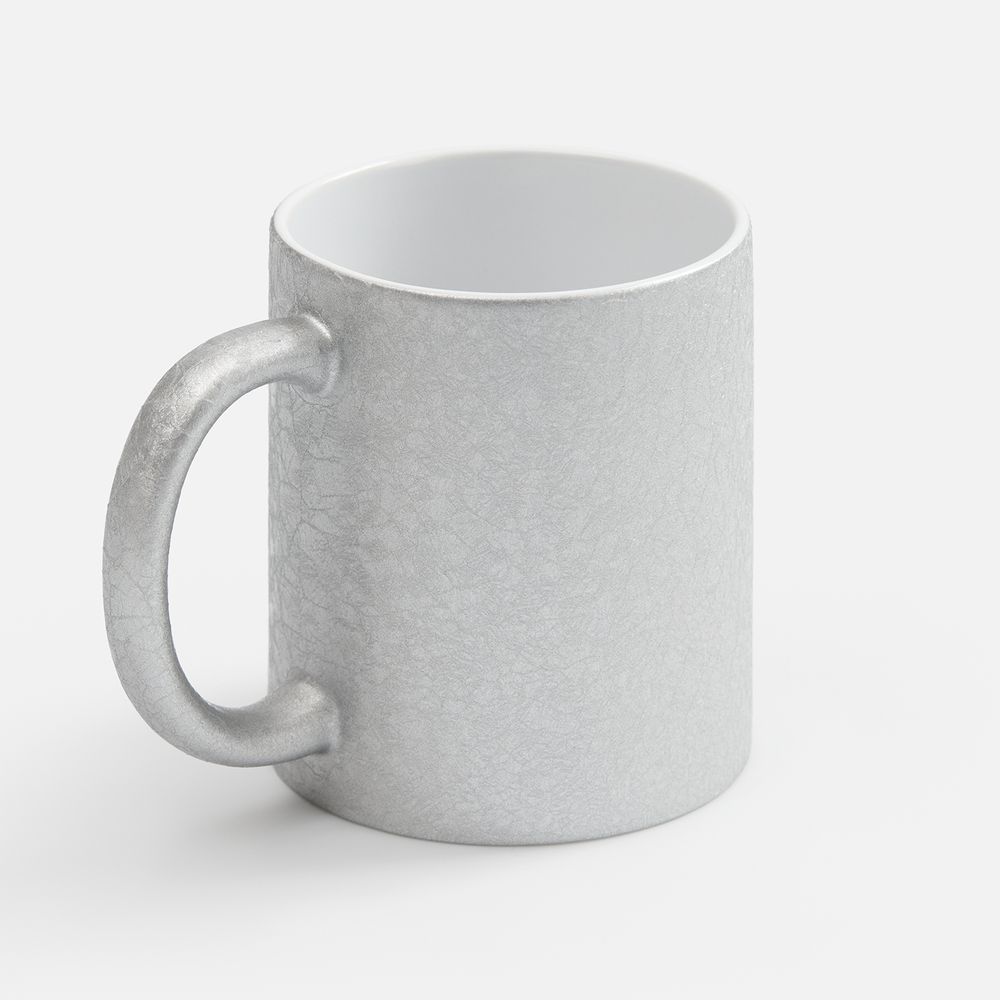 Кружка для сублимационной печати Sagredo, серебристая — изображение 3