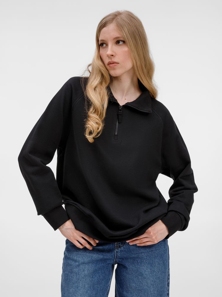 Толстовка унисекс S3, черная — изображение 10