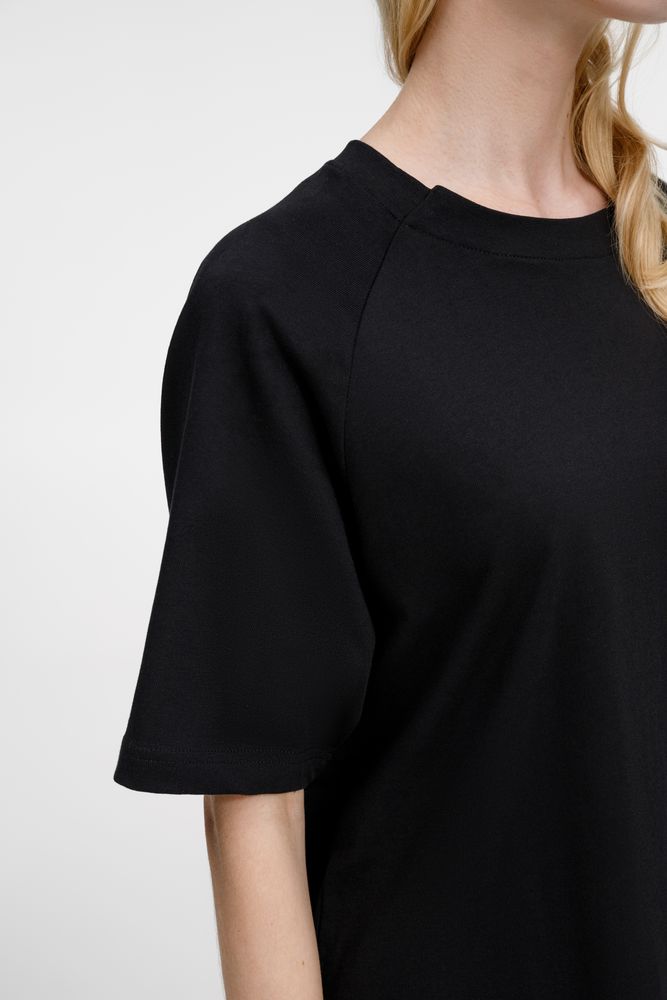 Футболка оверсайз унисекс Avenu, черная — изображение 10