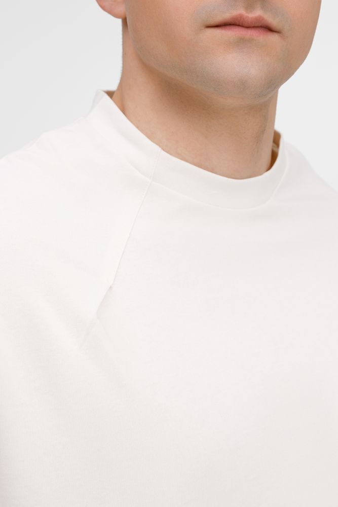 Футболка оверсайз унисекс Sinkopa, молочно-белая — изображение 10