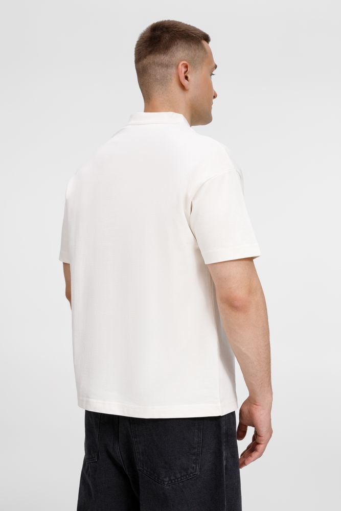 Футболка оверсайз унисекс Sinkopa, молочно-белая — изображение 11