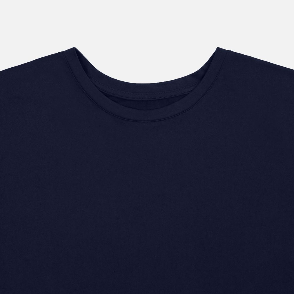 Футболка унисекс Senti, темно-синяя — изображение 4