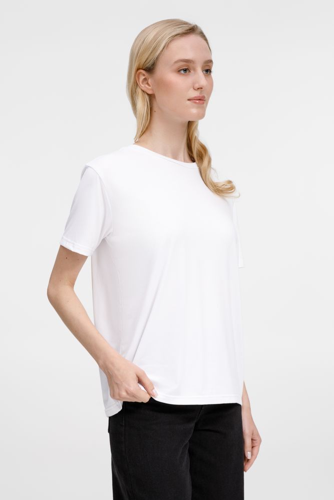 Футболка унисекс Senti, белая — изображение 9