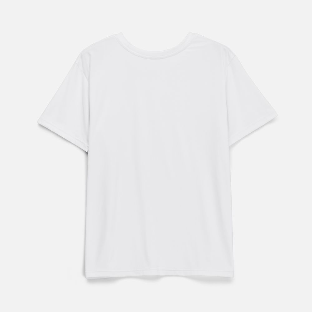 Футболка унисекс Senti, белая — изображение 3