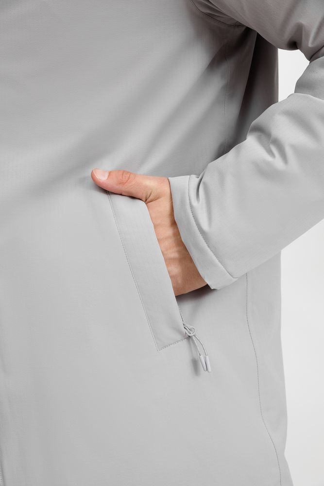 Куртка-парка унисекс Sfera, светло-серая — изображение 20