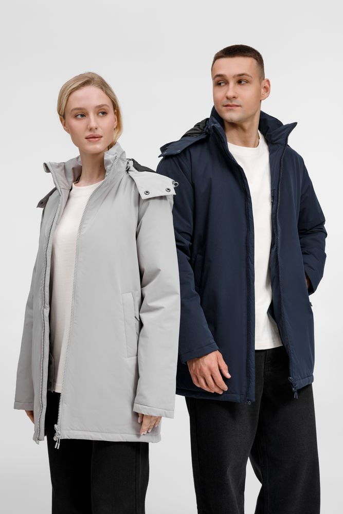 Куртка-парка унисекс Sfera, светло-серая — изображение 21