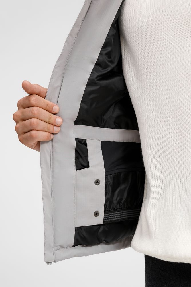 Жилет унисекс Sfera, светло-серый — изображение 16
