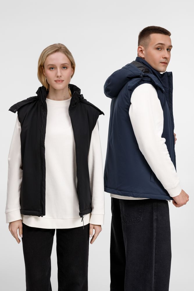 Жилет унисекс Sfera, темно-синий — изображение 20