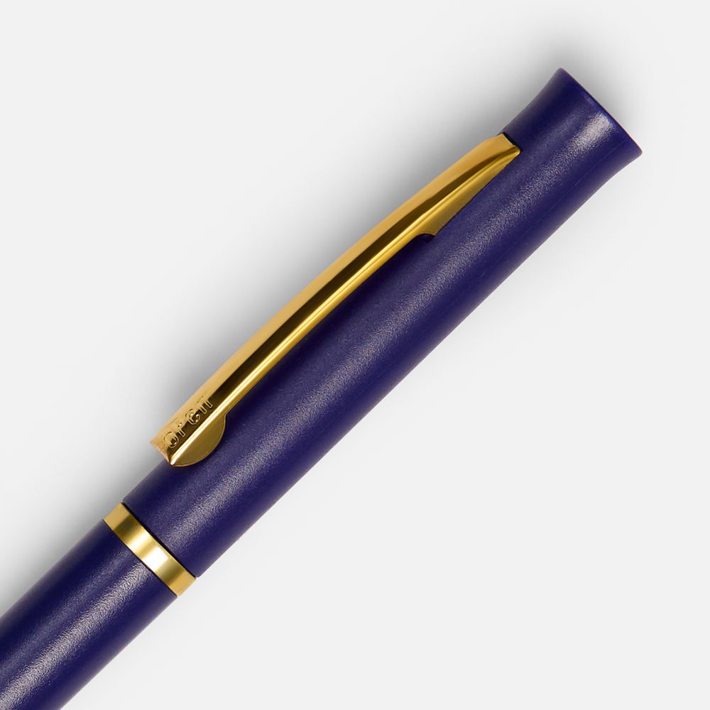 Ручка шариковая Euro Gold, синяя — изображение 4