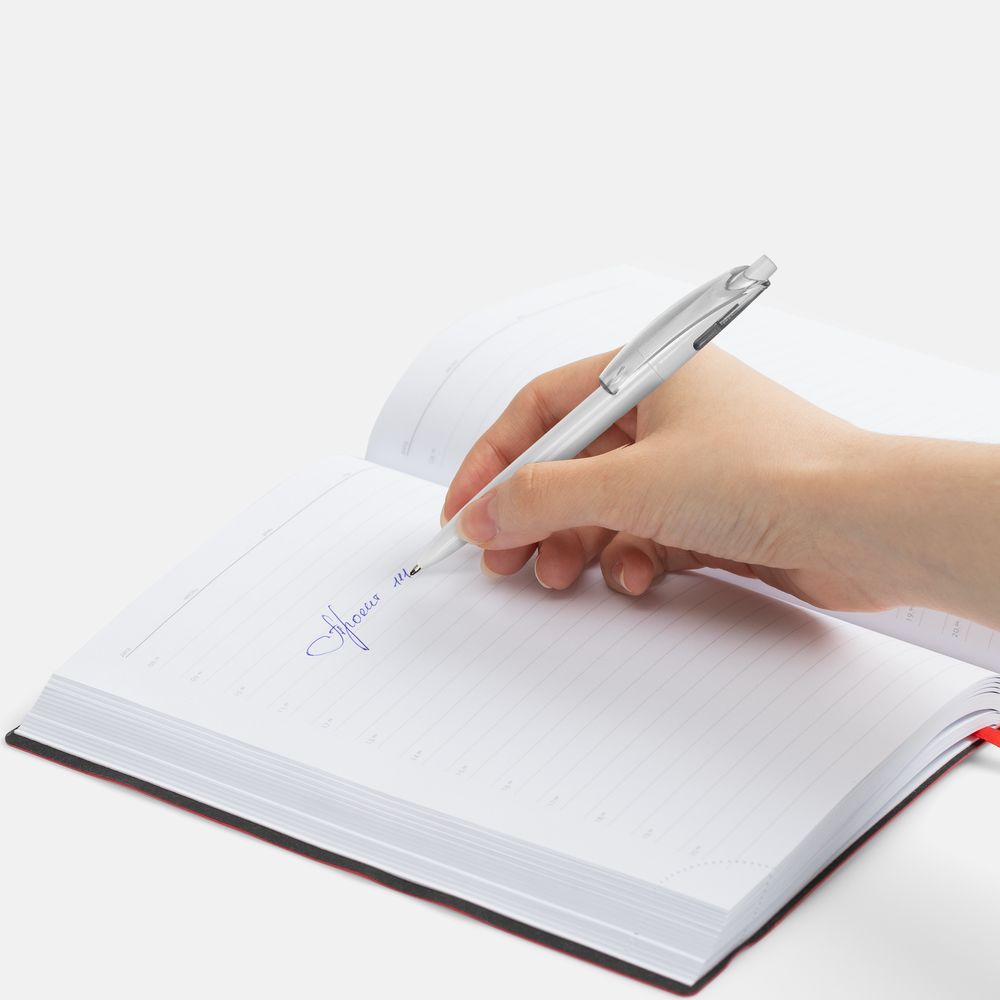 Ручка шариковая Bento, белая — изображение 6