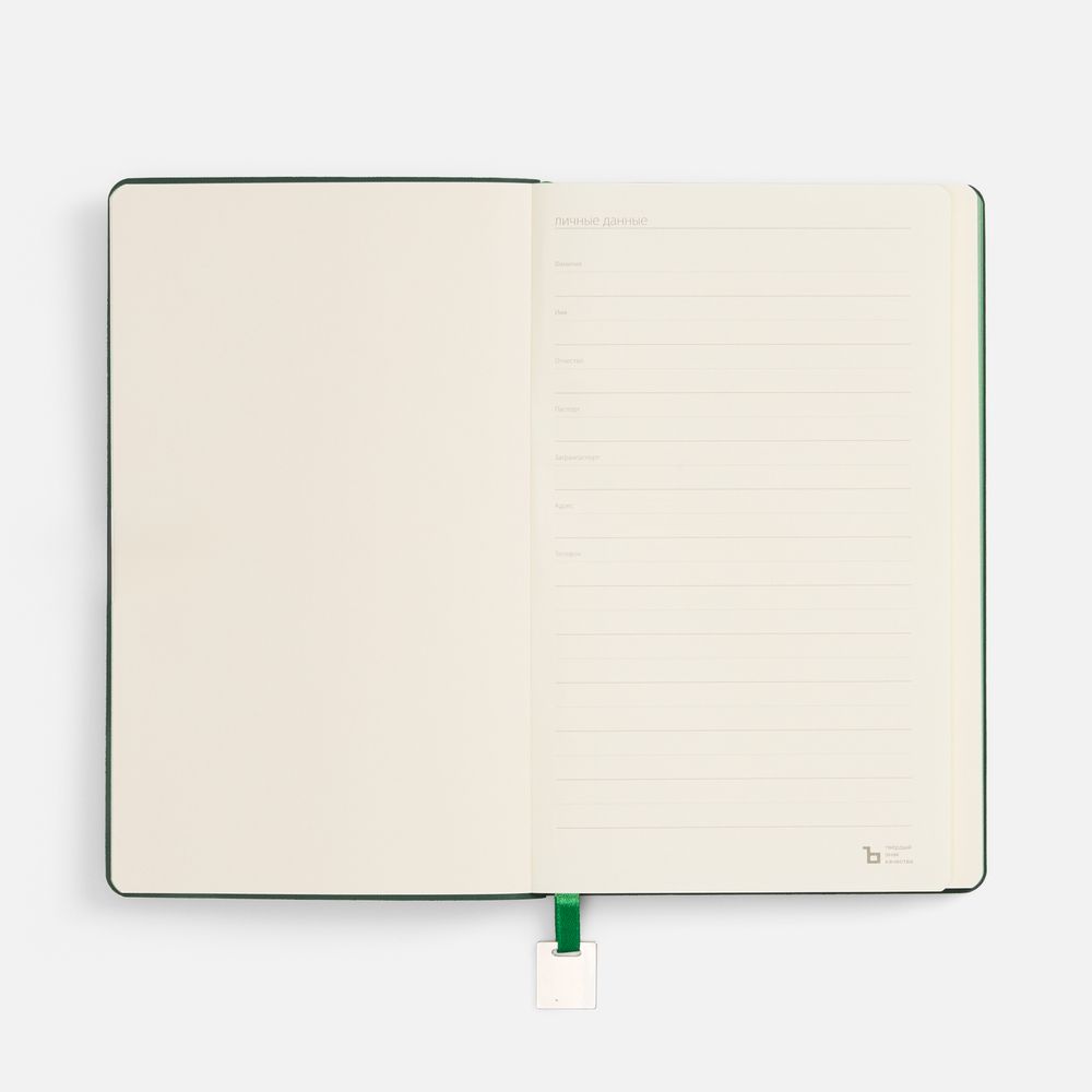 Ежедневник Shall Light, недатированный, зеленый — изображение 7