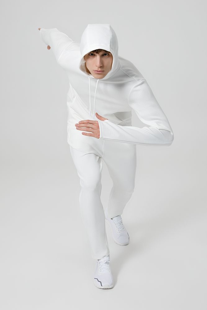 Худи унисекс Begi, молочно-белое — изображение 15