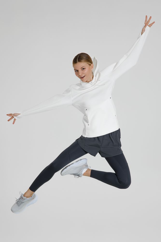 Худи унисекс Begi, молочно-белое — изображение 13