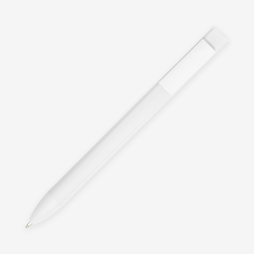 Ручка шариковая Swiper SQ Soft Touch, белая — изображение 3