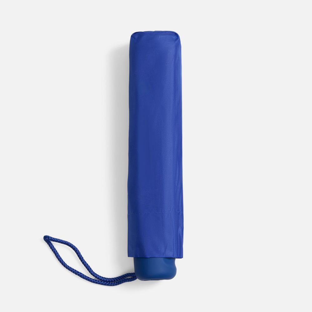 Зонт складной Basic, синий — изображение 5