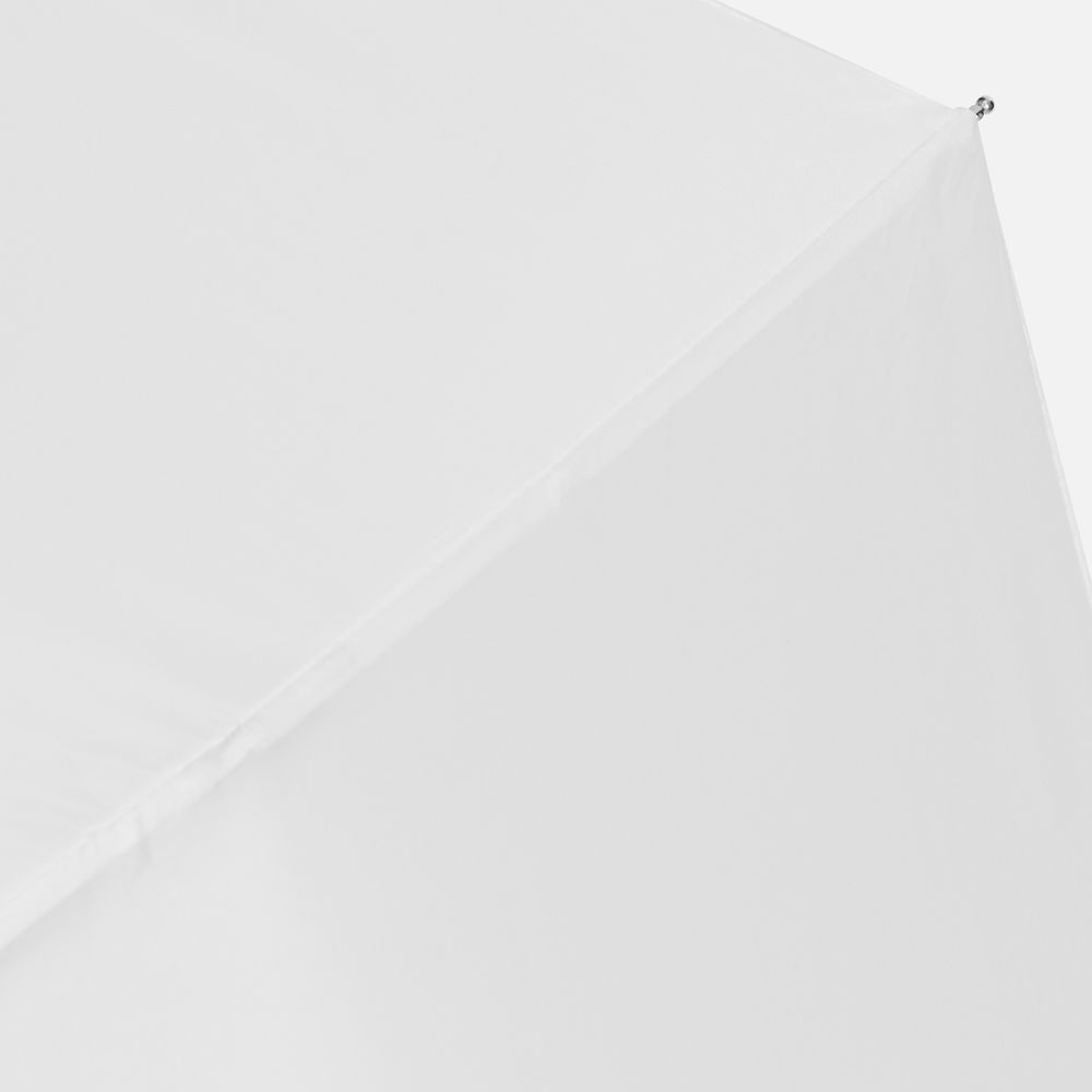Зонт складной Basic, белый — изображение 8