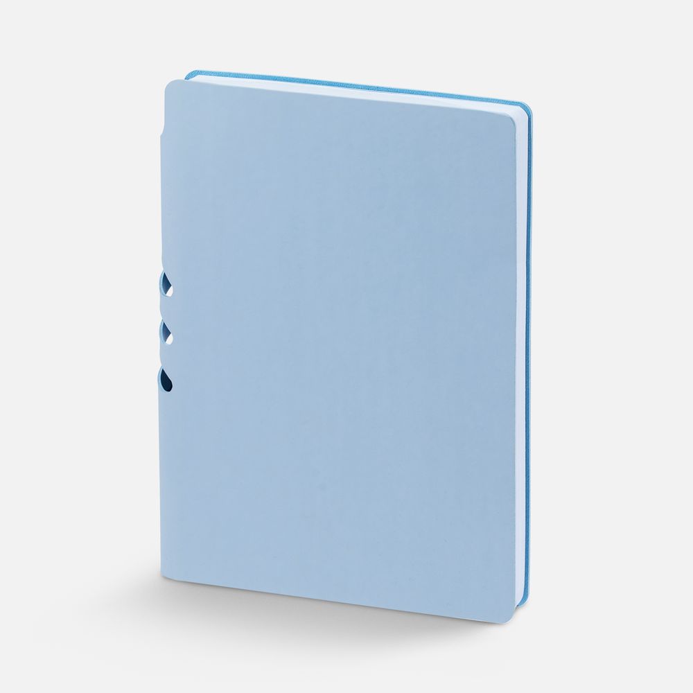 Ежедневник Flexpen Shall, недатированный, голубой — изображение 3
