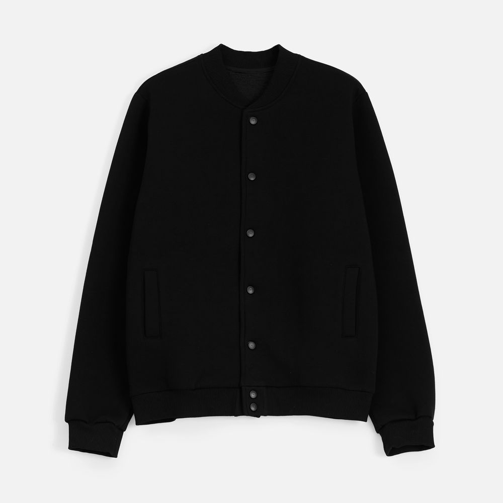 Бомбер унисекс AtmosWear, черный — изображение 3