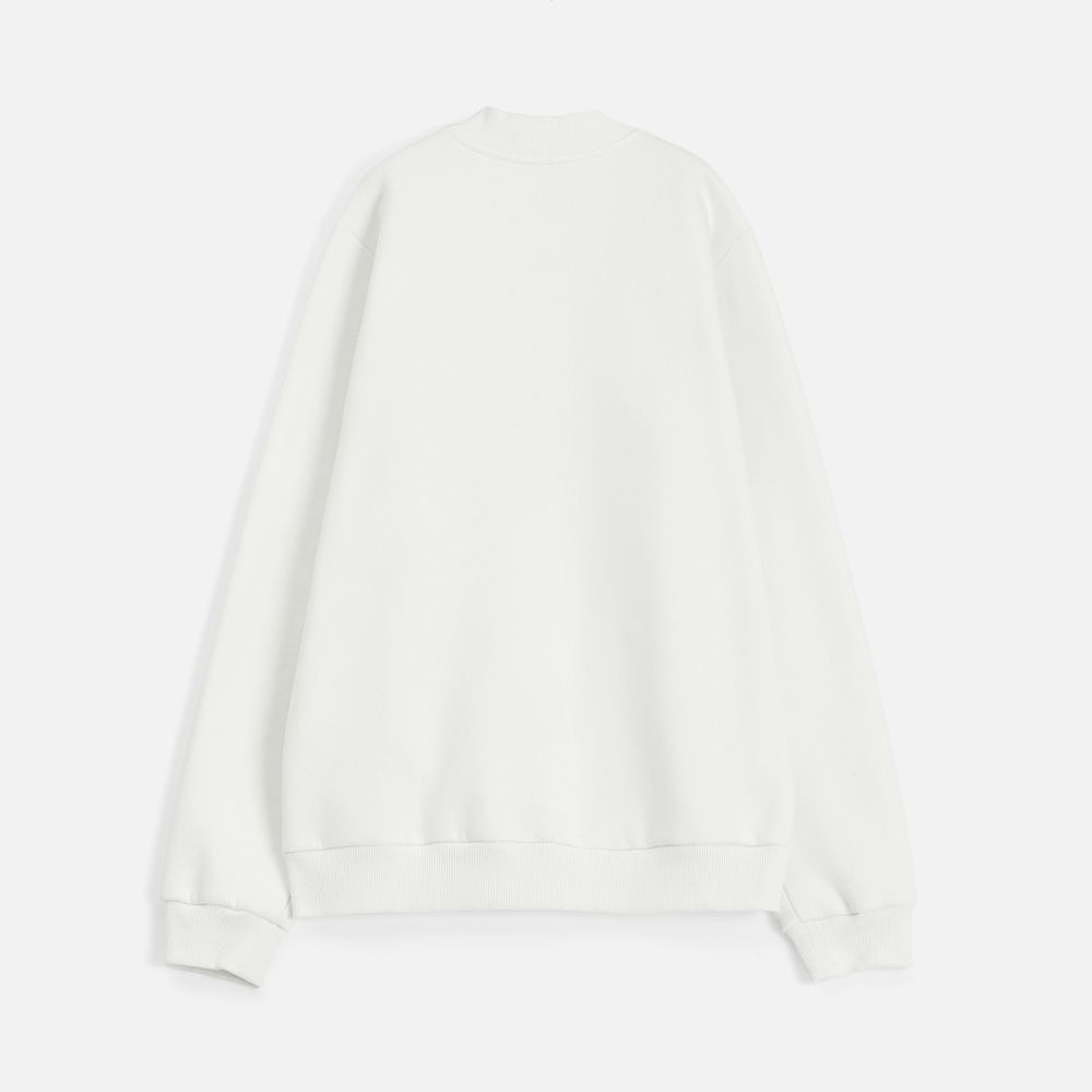 Бомбер унисекс AtmosWear, молочно-белый — изображение 4