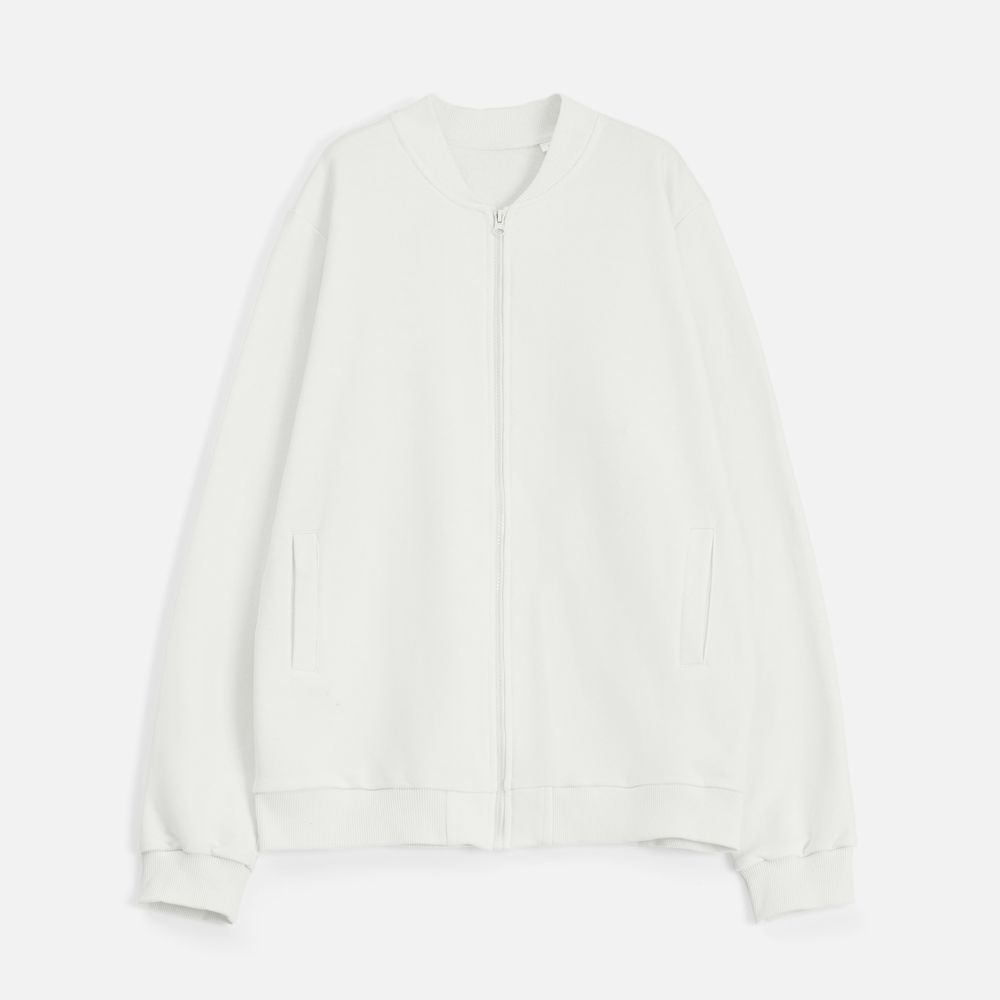 Бомбер унисекс Townie, молочно-белый — изображение 3
