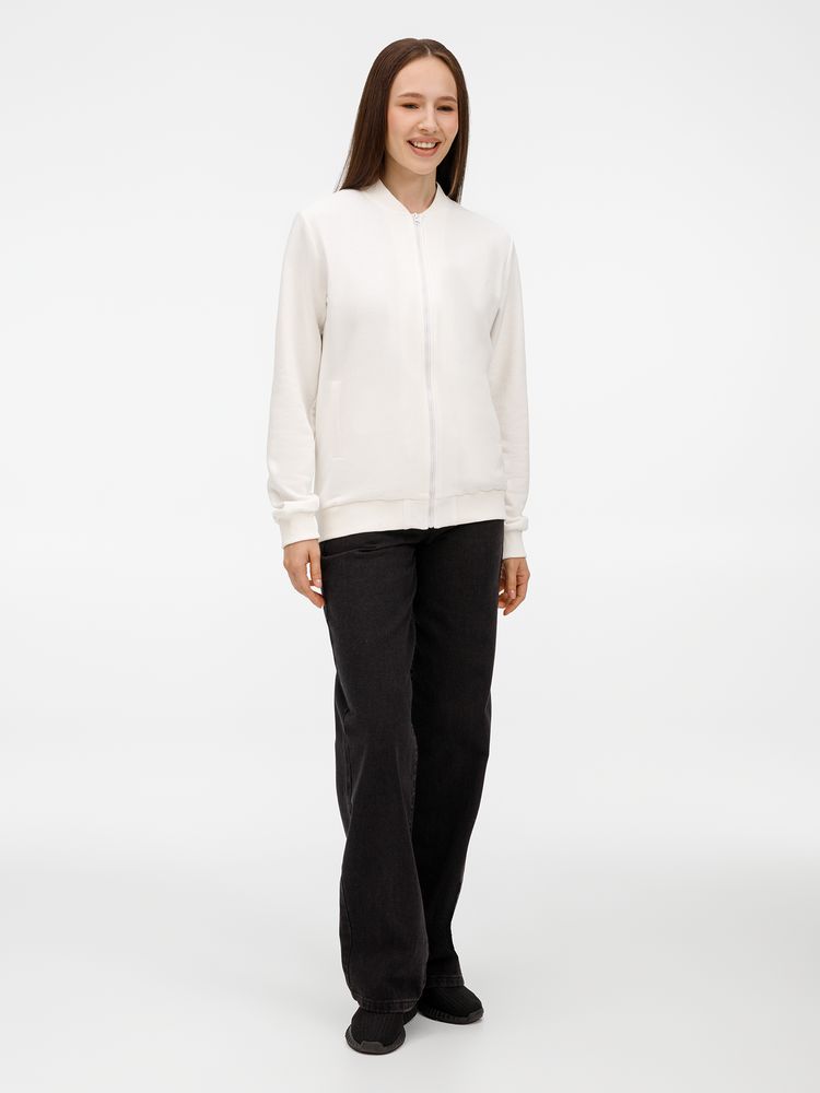 Бомбер унисекс Townie, молочно-белый — изображение 14