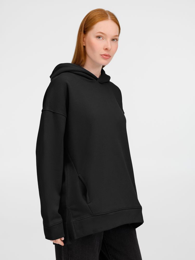 Худи оверсайз унисекс Tolla, черное — изображение 9