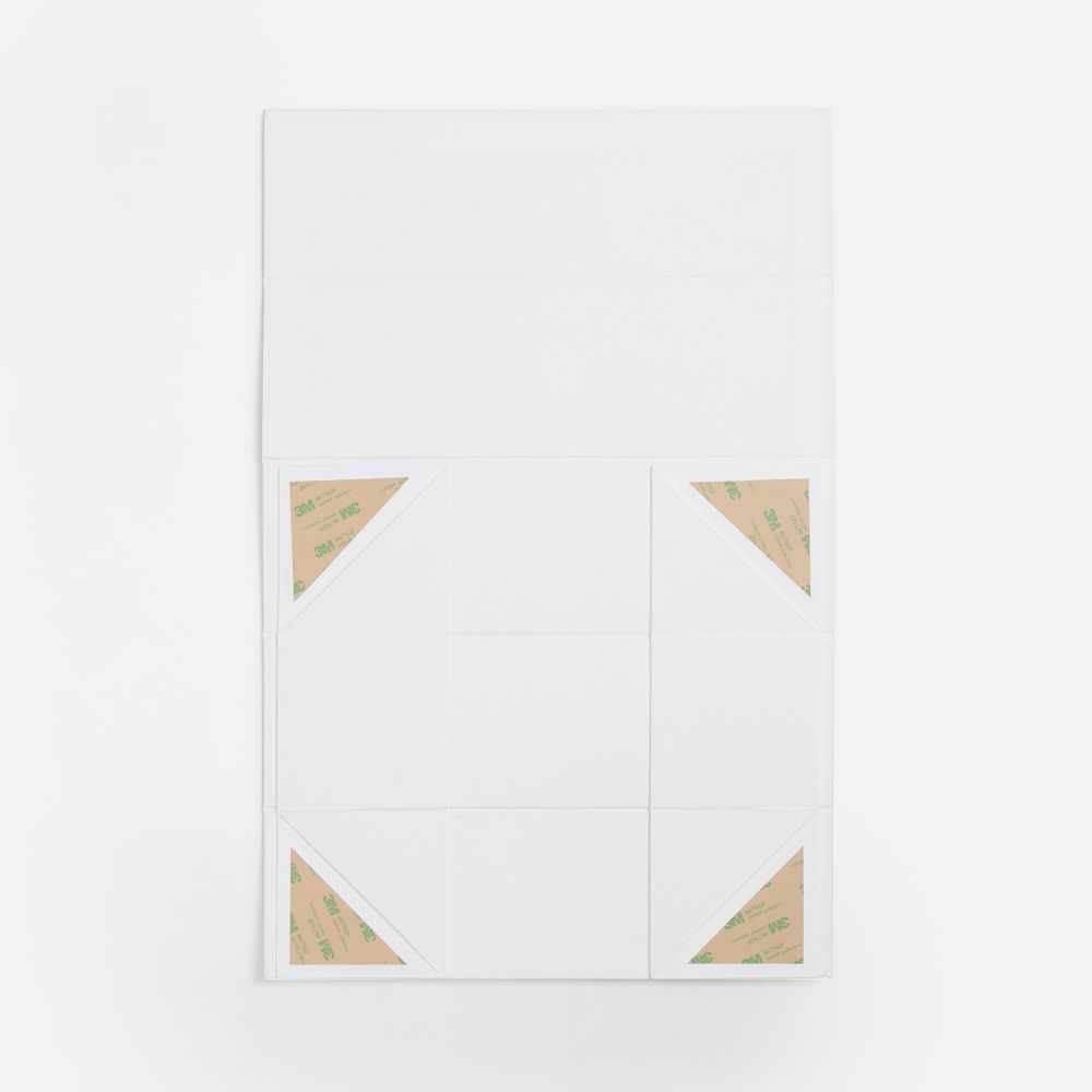 Коробка складная под бутылку Color Jacket Fold, белая — изображение 5