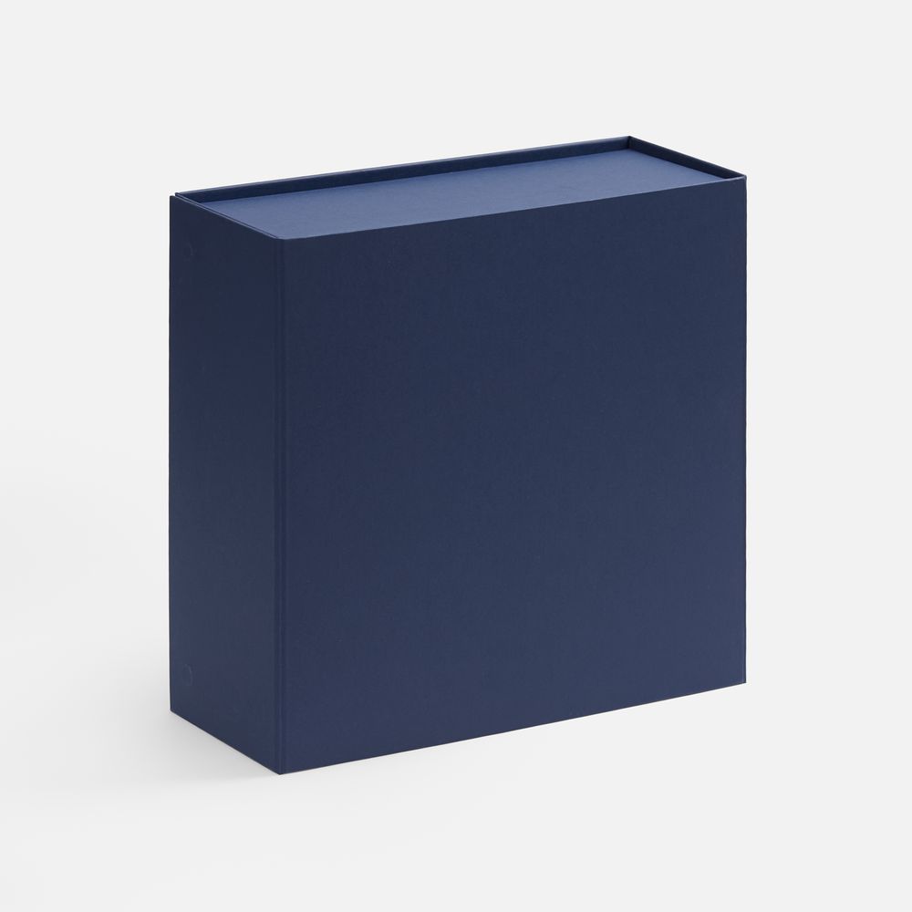 Коробка складная Quadra Fold, темно-синяя — изображение 3