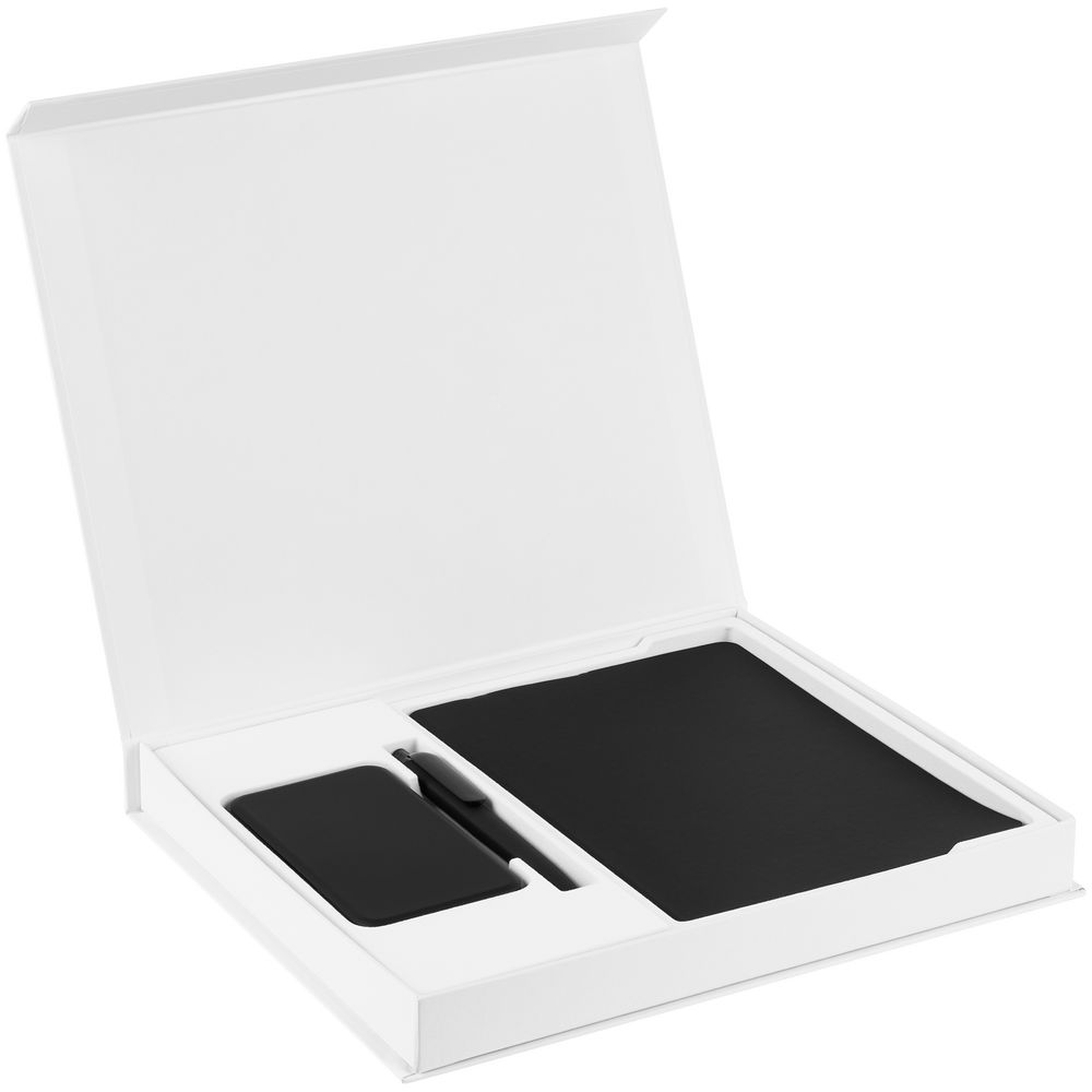 Коробка Daily Touch под ежедневник, аккумулятор и ручку, ver. 2, белая — изображение 4