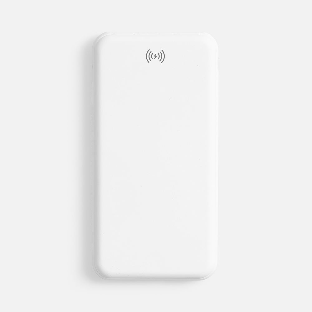 Аккумулятор с беспроводной зарядкой All Day Wireless, 10000 мАч, белый — изображение 3