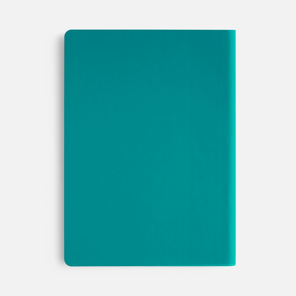 Ежедневник Flex Shall New, недатированный, бирюзовый — изображение 5