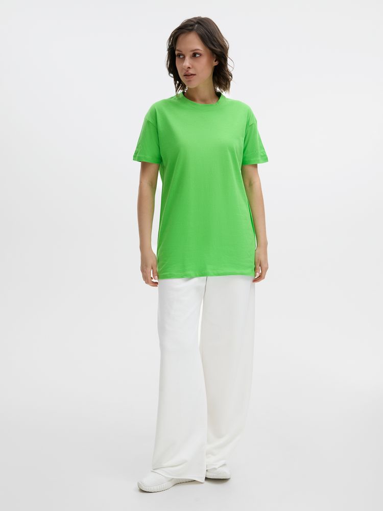 Футболка унисекс Regent 150, зеленый лайм — изображение 12