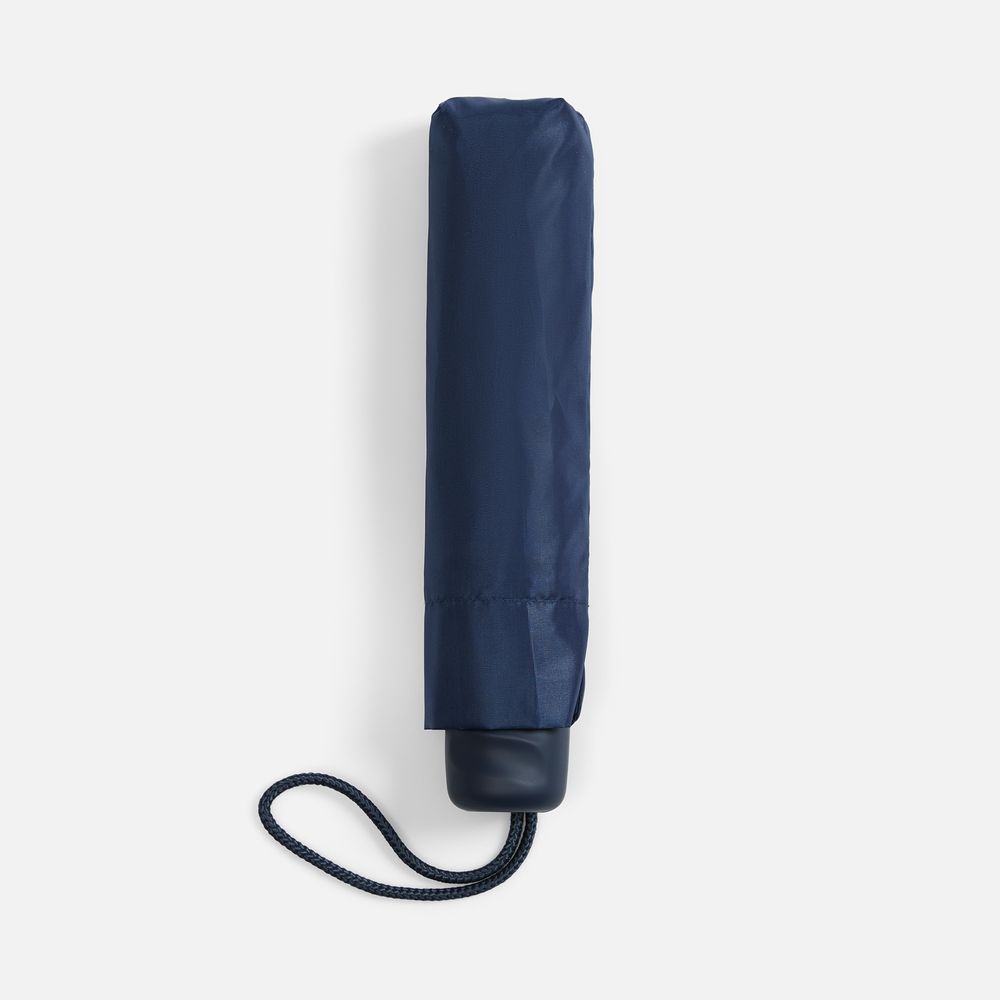 Зонт складной Basic, ver.2, темно-синий — изображение 9
