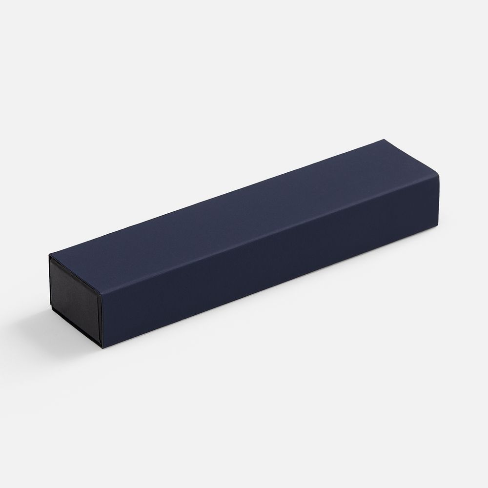 Ручка шариковая Inkish Gunmetal в футляре, синяя — изображение 7