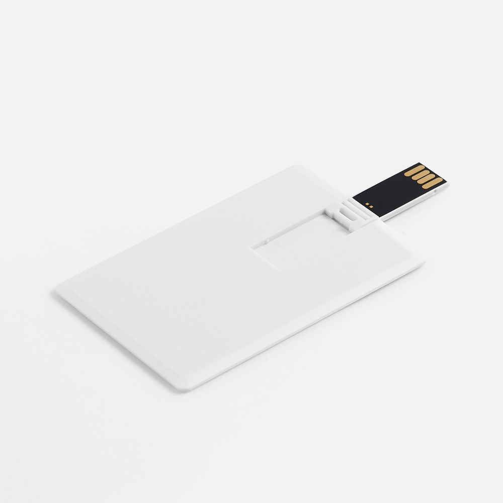 Флешка Card, 16 Гб, белая — изображение 3