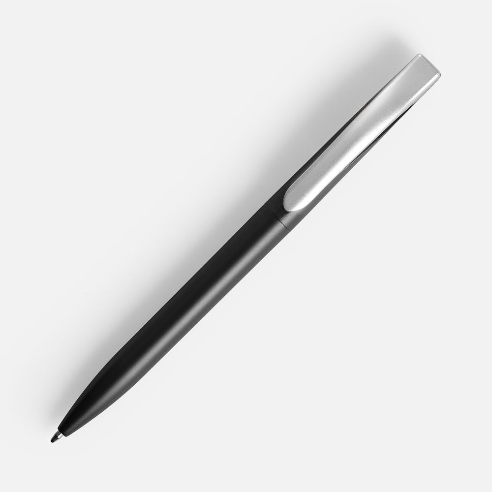 Ручка шариковая Pin Silver, черный металлик — изображение 3