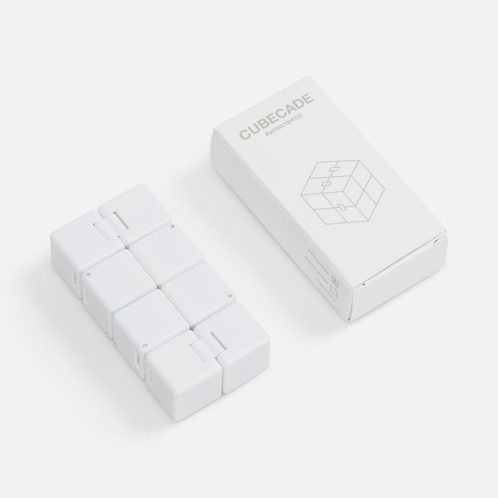 Антистресс CubeCade, белый — изображение 8